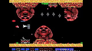 Konami's Nemesis/Gradius 2 [グラディウス2] Beta ROM Unreleased - Level 4 - Played on openMSX