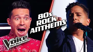 Sensational 80s ROCK ANTHEMS | The Voice Best Blind Auditions