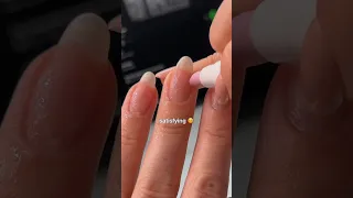 will this give you perfect cuticles?? 😵🧴#nails #gelnails #naturalnails #cuticles #nailtutorial