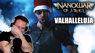 REACTING to NANOWAR OF STEEL (Valhalleluja) 🎅🔨🎄