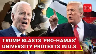 ‘Vanquish Radicals, Hamas Sympathisers’: Trump's Anti-Palestine Roar; Praises Columbia Univ. Raid