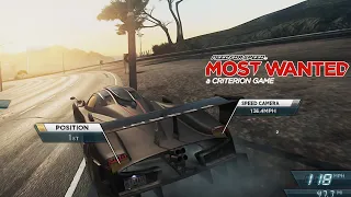 Burning Bridges Sprint Race with Pagani Zonda R | Need For Speed Most Wanted 2012