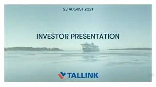 Tallink Grupp Introducing the Public Offering