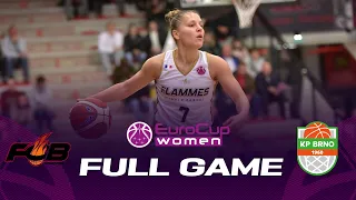 Flammes Carolo Basket v KP Brno | Full Basketball Game | EuroCup Women 2022-23