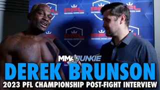 Derek Brunson Explains Jake Paul Callout After PFL Debut, Down to Fight Bellator Champ Johnny Eblen