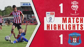 Lincoln City v Carlisle United highlights