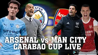 ARSENAL VS MANCHESTER CITY CARABAO CUP LIVE|CARABAO CUP QUARTER FINALS : ALL GOALS AND HIGHLIGHTS|