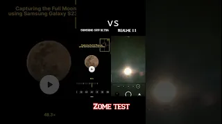 Samsung s23 ultra vs Realme11 ZoomTest 😱 #shortsfeed#shorts