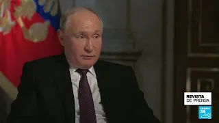 La prensa rusa sobre la renovada amenaza nuclear de Putin en entrevista con la televisión estatal