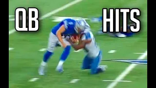 NFL Best QB Hits || HD