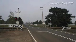 Inverleigh - Winchelsea Road Level Crossing, Winchelsea, Victoria