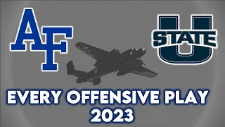 Air Force v. Utah State 2023: Every Offensive Play