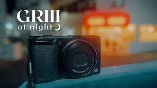 RICOH GRIII Night Street Photography // Settings and Tips