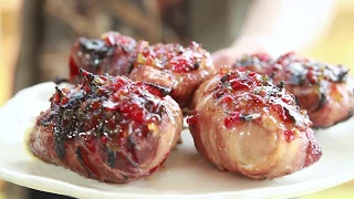 How To Grill Quail 🍗🍗- Bacon Wrapped Quail with Pepper Jack Cheese