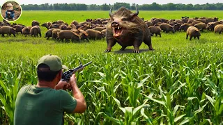 How Do Hunters And American Farmers Deal With Millions Of Wild Boars And wolves Invasion