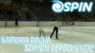 Wiktoria PACHA - Szymon DERECHOWSKI - Senior Pairs - SP - Opolska Łyżwa 2024