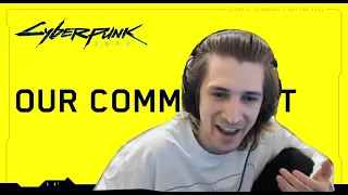 xQc Reacts To Cyberpunk Apology  "Cyberpunk 2077 — Our Commitment to Quality" and Other Videos