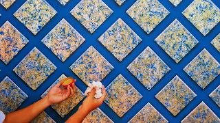 Very easy and beautiful wall decor paint (creativity)