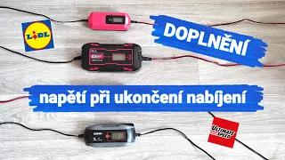 DOPLNĚNÍ, nabíječky autobaterií LIDL,   ULGD 5.0 D2,  ULGD 10 A1,   + Osram