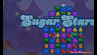 Candy Crush Saga Level 12537 (Sugar stars, No boosters)