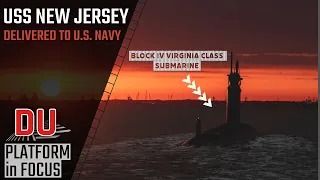 USS New Jersey (SSN 796) delivered to the #USNavy !