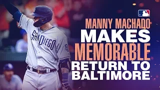 Manny Machado's memorable return to Baltimore