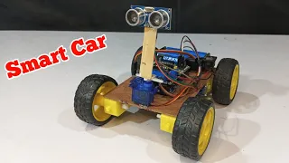 How To Make A DIY Obstacle Avoiding Car At Home with Arduino