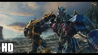 Bumblebee vs Nemesis Prime - Transformers Last Knight + deleted scene added