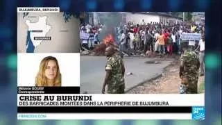 Crise au Burundi : "Beaucoup de gens se cachent, ont peur des représailles"