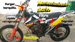 Tutorial: Mantenimiento moto 2t Enduro. Todo lo que tienes que saber. Gas Gas EC 250