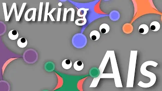 AIs learn to walk