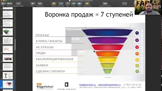 Введение в сквозную аналитику: 5-7-9 уровневая воронка продаж.