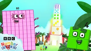 Pattern Palace and Buildings in Numberland | Learn to count | Maths for Kids | Numberblocks