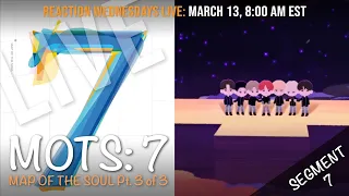 Reaction Wednesdays #008 - Segment 7: BTS - We Are Bulletproof: The Eternal LIVE + MV (Part 3 of 3)