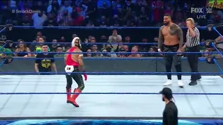 Rey Mysterio vs Jey Uso WWE Smackdown Full Match part one 8-20-21