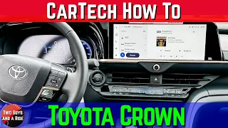 Toyota Crown - The Ultimate Infotainment Screen User Guide: Everything You Need to Know