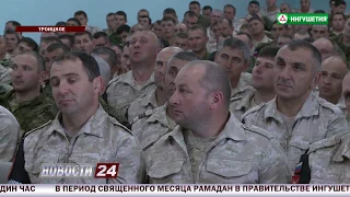 Ингушетия в Сирию проводила очередную группу военнослужащих.