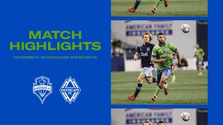 HIGHLIGHTS: Seattle Sounders FC vs. Vancouver Whitecaps FC | October 9, 2021