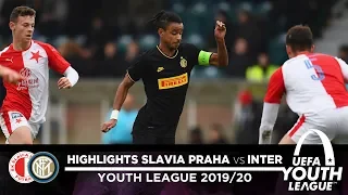 SLAVIA PRAHA 4-1 INTER | U19 HIGHLIGHTS | UEFA Youth League