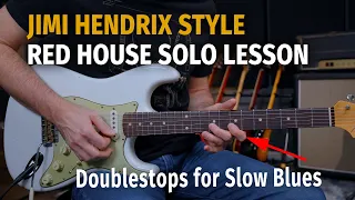 Jimi Hendrix Red House Style Lesson