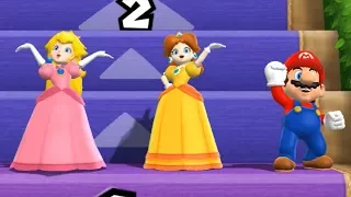 Mario Party 9 - Step It Up 1-vs. Rivals - Yoshi vs Peach, Daisy, Mario Master CPU| Cartoons Mee