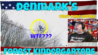 Denmark's Forest Kindergartens - REACTION - lol this is WILD! - First Time seeing