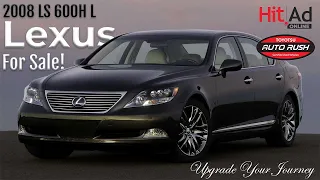 Lexus LS600HL For Sale | HitAd Online | Toyotsu Auto Rush | Toyota Lanka