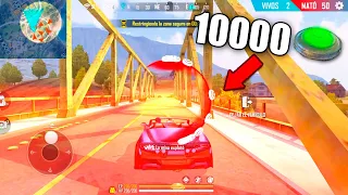 100 AUTOS vs 1000 MINAS EN FREE FIRE? 😂 *gracioso* MOMENTOS GRACIOSOS FREE FIRE