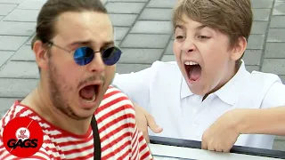 Waldo Hurts Kid By Accident | Just For Laughs Gags