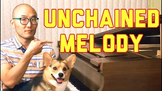🔴How to Play “Unchained Melody” (Easy Piano Lesson)