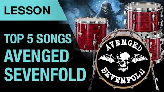 Top 5 Avenged Sevenfold Grooves | Drum Lesson | Thomann