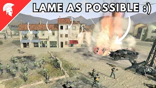 Company of Heroes 3 - LAME AS POSSIBLE :) - US Forces Gameplay - 4vs4 Multiplayer - No Commentary