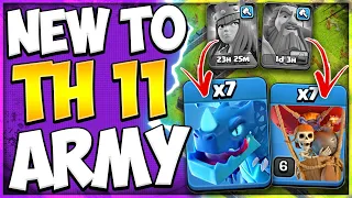 No Heroes No Problem! New to TH11 Electro Dragon Attack Strategy for War in Clash of Clans