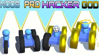 NOOB vs PRO vs HACKER vs GOD in Car Craft.io